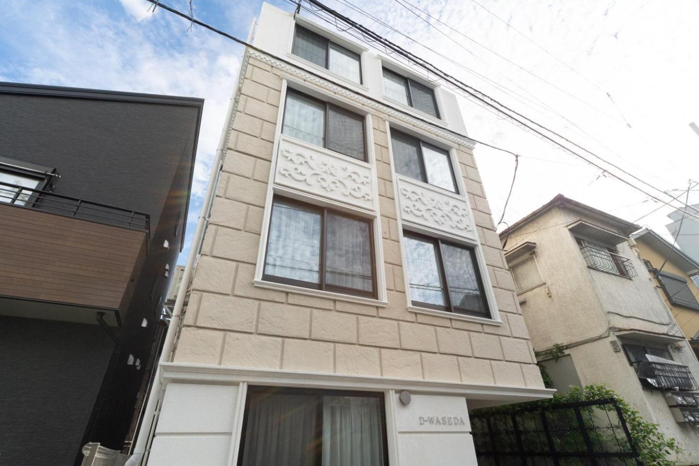 Ferienwohnung D-Waseda Präfektur Tokio Exterior foto